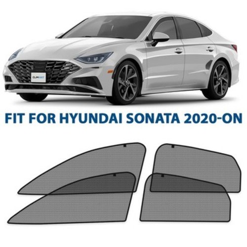 Sun Shades Front and Back Glass Magnetic Screen for 2020-2026 Hyundai Sonata