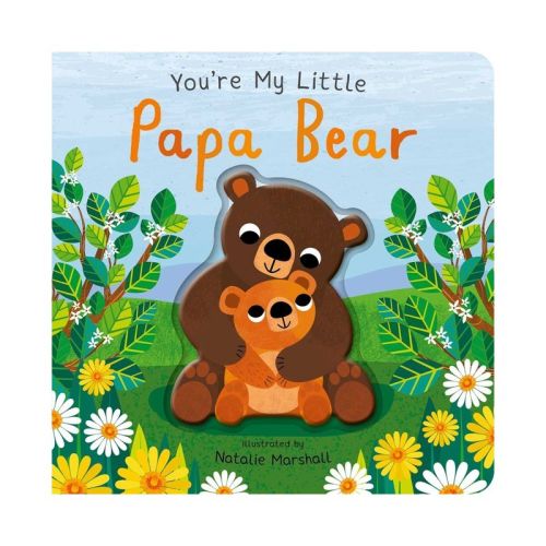 You're My Little Papa Bear - by Nicola Edwards (Board Book)
