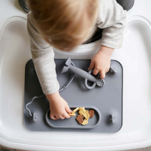 Busy Baby Silicone Placemat - Yellow