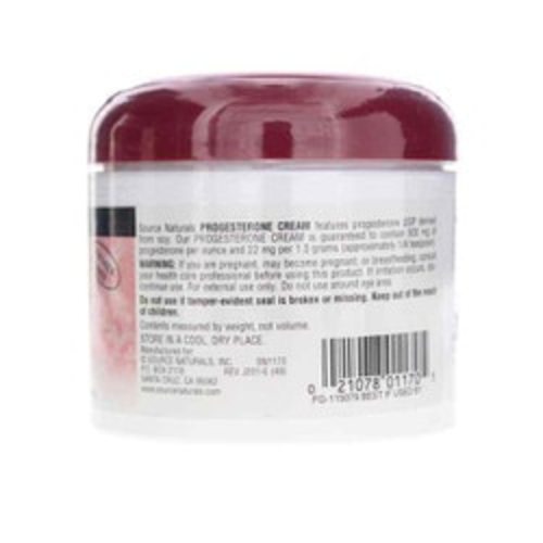 Progesterone Cream, Source Naturals