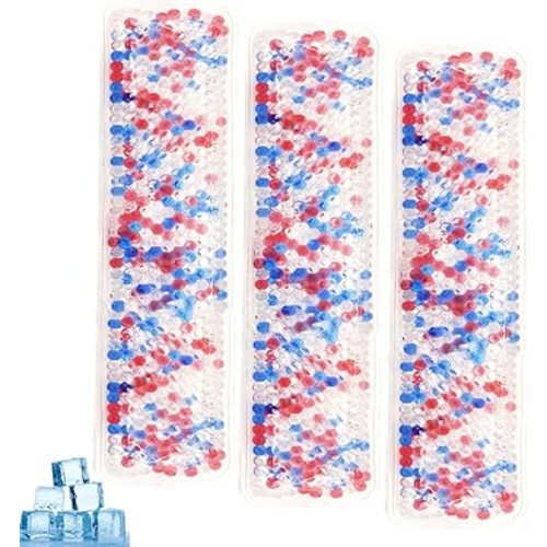 Perineal Cooling Pad, Postpartum Cold Packs Gel Bead Ice Pack Cold Therapy for Women After Pregnancy and Delivery, 2 Ice Pack and 3 Cover (Multicolor Large)