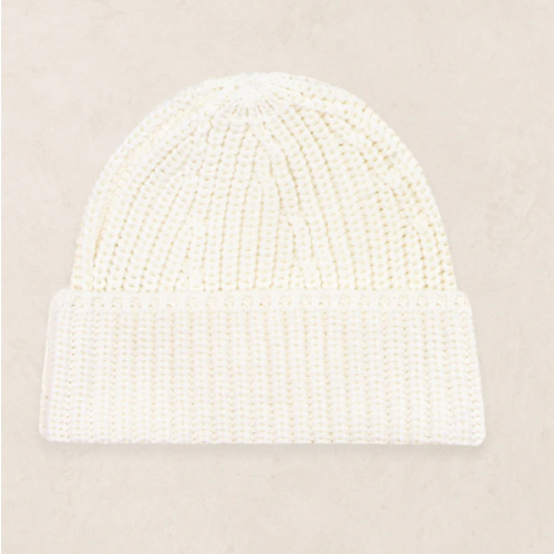 Knit Beanie - Ivory
