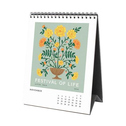 Rifle Paper Co. 2024 Flip Desk Calendar