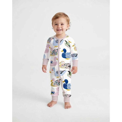 Whimsical Garden Ducks Bamboo Convertible Zippy – Zumbamboo