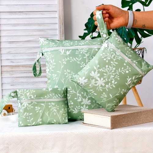 3pcs portable wet dry bag storage bag two zippered pockets - Temu