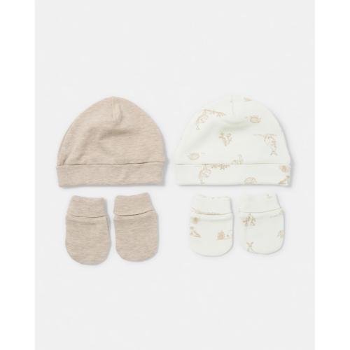 Newborn Hat and Mittens Set - Kmart