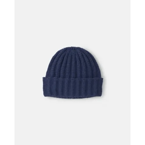 Baby Boy Ribbed Beanie - Navy | Carter's