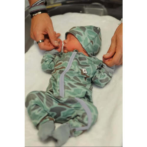 Baby Onesie - Retro Duck Camo