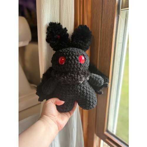 Mothman Crocheted Cryptid Plushy