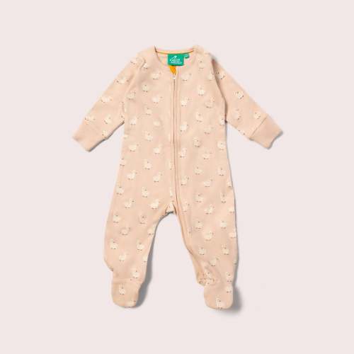 Puddle Ducks Zip Organic Babygrow – Little Green Radicals