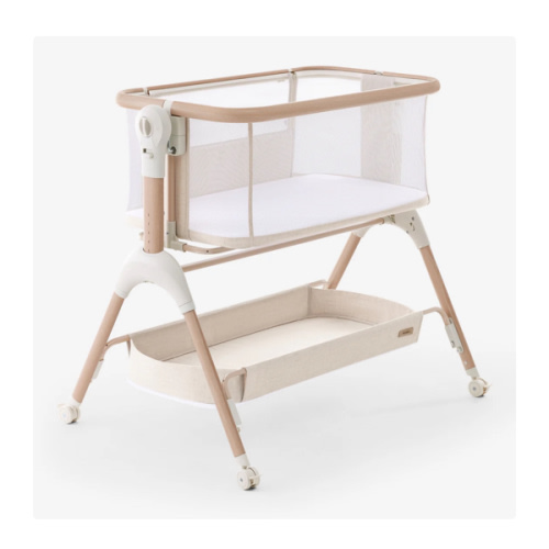 HARPPA Cuddly Sway | 3-in-1 Rocking Baby Bassinet & Bedside Sleeper with Anti-Reflux Mattress for Newborns | Attaches to Bed, Adjustable Height, Tool-Free Setup, Portable Wheels, CPSC Certified, Gentle Rocking Motion | Ideal for Infants, Safe Co-Sleeping