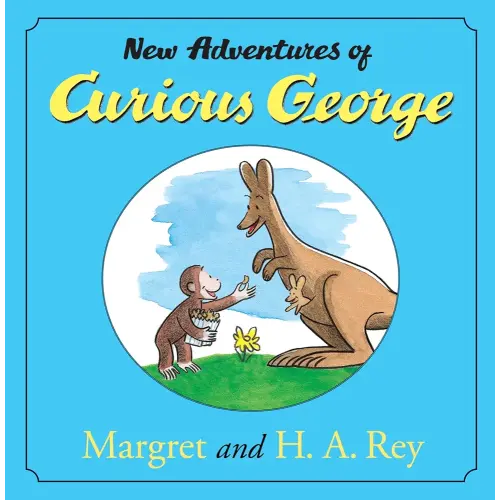 The New Adventures of Curious George: A Hardcover Treasury of Eight Stories for Kids (Ages 4-7)