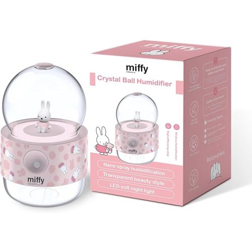 Miffy Crystal Ball Mist Humidifier - Romantic Gift Choice(Pink)