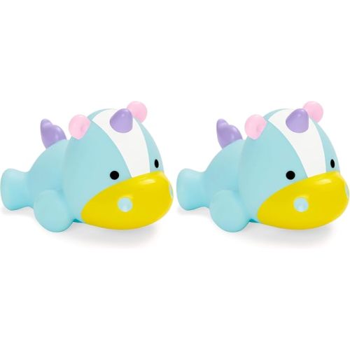 Skip Hop Bath Toys, Squeeze Toy Light Up Dino, 1 EA
