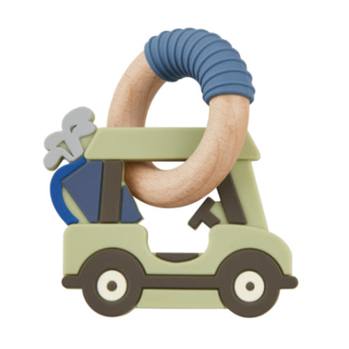 Golf Cart Silicone Teether | Mud Pie
