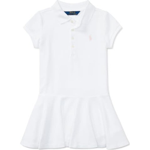 Kids' Cotton Piqué Polo Dress, 2T
