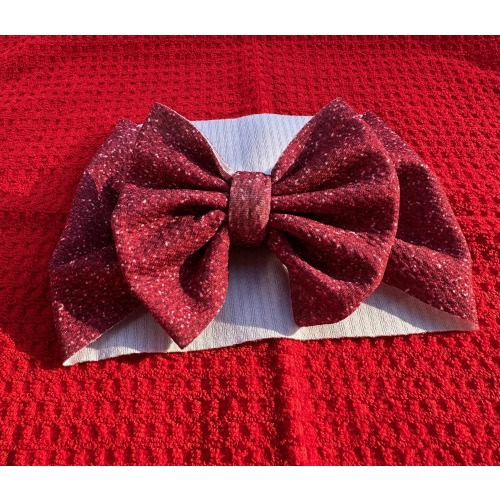 Christmas Baby Bow Holiday Headwrap Red Christmas Bow Pretty Headband Newborn Headwrap Toddler Hair Clip Infant Hair Bow Gift for Baby