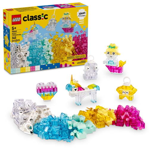 Free Shipping! LEGO Magical Transparent Box Educational Building Toy for Kids Ages 5+