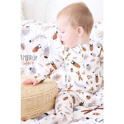 Snuggle Bug Zipper Footie