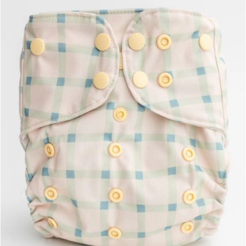 Luxe Pocket Cloth Diaper with Dual Inner Gussets and Athletic Wicking Jersey