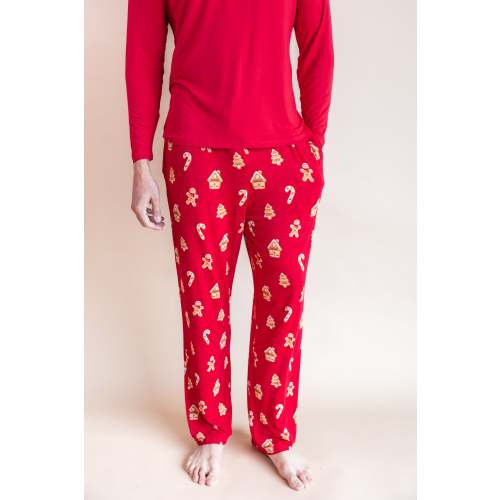 Men's Lounge Pants in Gingerbread