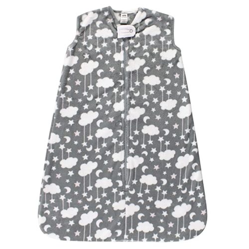 Hudson Baby Unisex Baby Plush Sleeping Bag, Sack, Blanket, Sleeveless Sweet Dreams, 6-12 Months