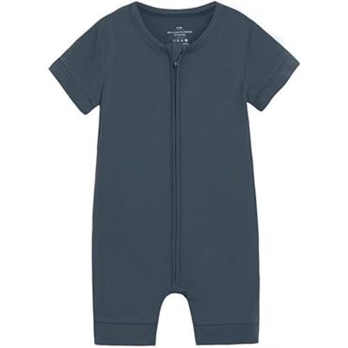 Baby Boys Girls Rompers Jumpsuits Toddler Short Sleeve Infant Sleep and Play Romper Viscose from Bamboo Pajamas