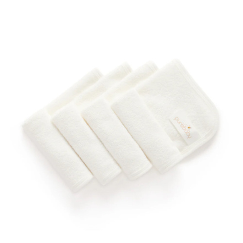 4 Pack Towelling Face Washers