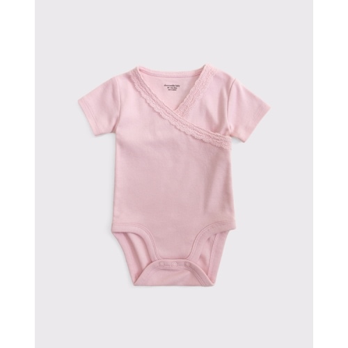 baby lace wrap bodysuit