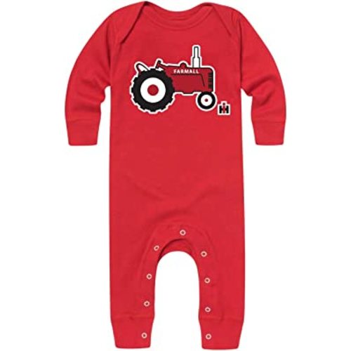 Country Casuals International Harvester - IH Little Tractor - Baby Long Legged Bodysuit