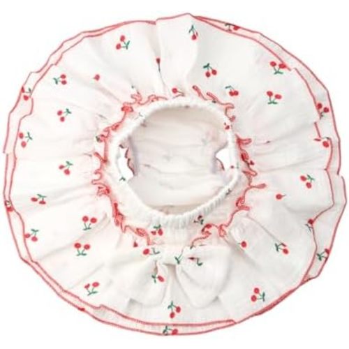 HOOLCHEAN Baby Girls Soft Cotton Gauze Ruffle Mini Skirt with Shorts