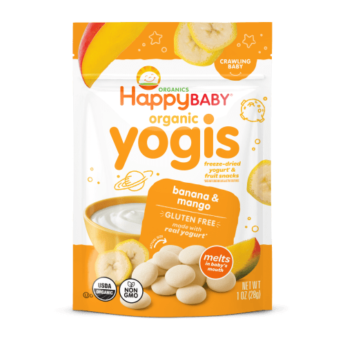 Organic Banana & Mango Yogis Baby Snack