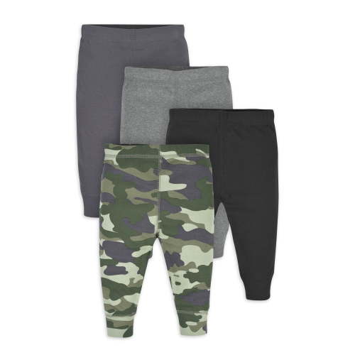 Gerber Baby Boys Essential Pants, 4-Pack, (Newborn - 24 Months)