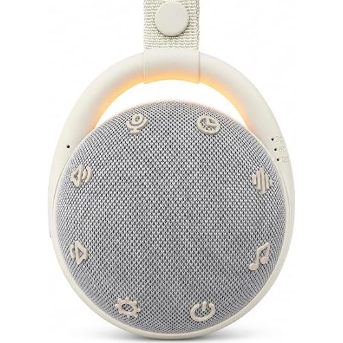 Portable Sound Machine with Night Light, White Noise Sound Machine & Sleep Soother for Baby and Kids, 16 Soothing Sounds, 65H Battery Life, Recording Function, Timer, Baby Shower Gifts