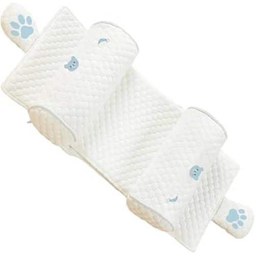 Kids Pillow Cover, 13x18in, Breathable Cotton, Washable Crib Stroller