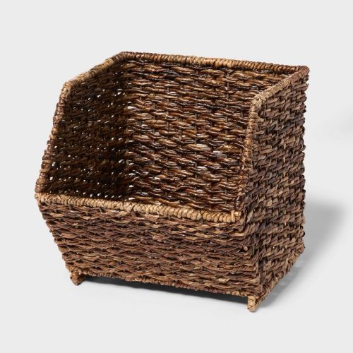 Woven Abaca Open Front Crate - Brightroom™