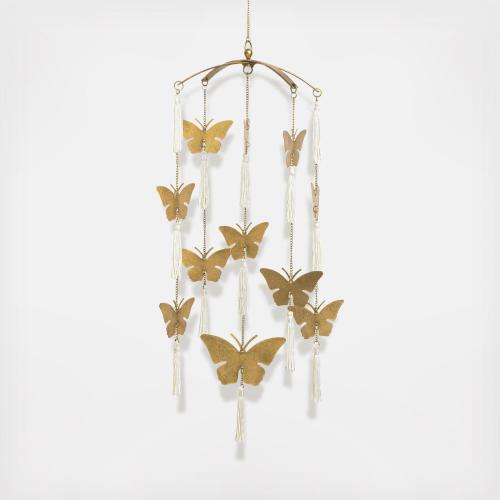 Crane Baby, Parker Butterfly Ceiling Hanging | Zola Baby