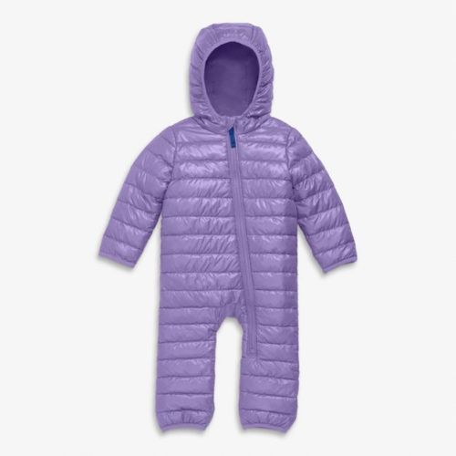 Primary Baby Lightweight Puffer Suit in Iris Size 6-12 Months
