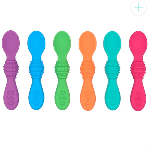 Baby Silicone Spoons | First Stage Infant Spoons