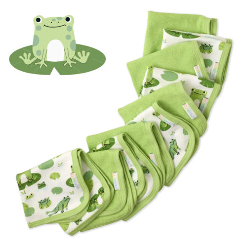 RIVER 10-Pack Baby Wash Cloths