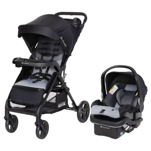 Baby Trend Passport Bassinet Travel System with EZ-Lift PLUS Car Seat - Dash Black
