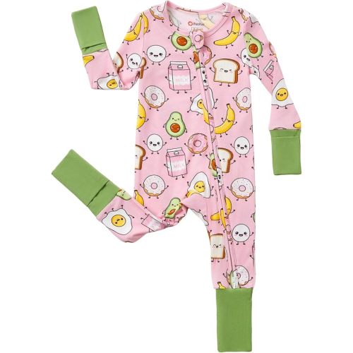 Baby Pajama with Bamboo, Footie Jumpsuit Romper