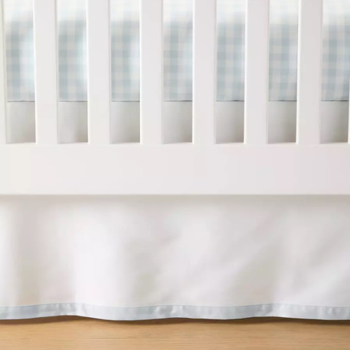 Borderline Crib Skirt | Serena and Lily