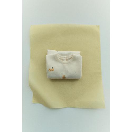 LONG MERINO WOOL BEAR JUMPSUIT - Mid-ecru | ZARA United States