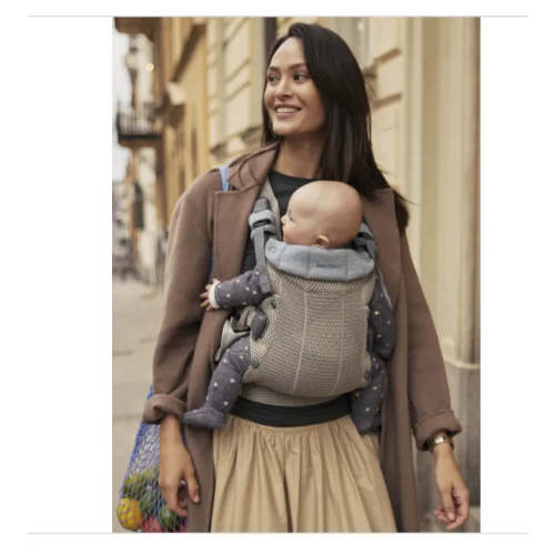 Baby Carrier Harmony 3D Mesh - Gray Beige