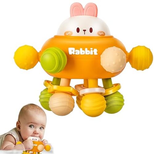 Baby Montessori Sensory Toys for 0-6 6-12 Months, Baby Teether Teething Toys for Babies 0 3 6 9 12 18 Months, Newborn Infant Learning Developmental Toys Gifts for 1 2 Year Old Boys Girls