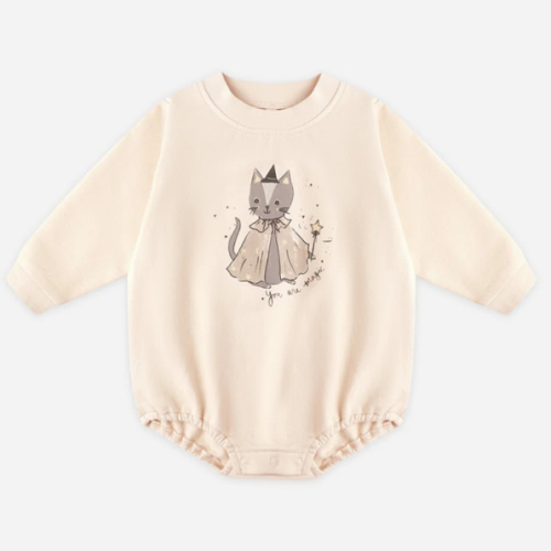 Crewneck Bubble Romper || Magic Cat – Rylee + Cru