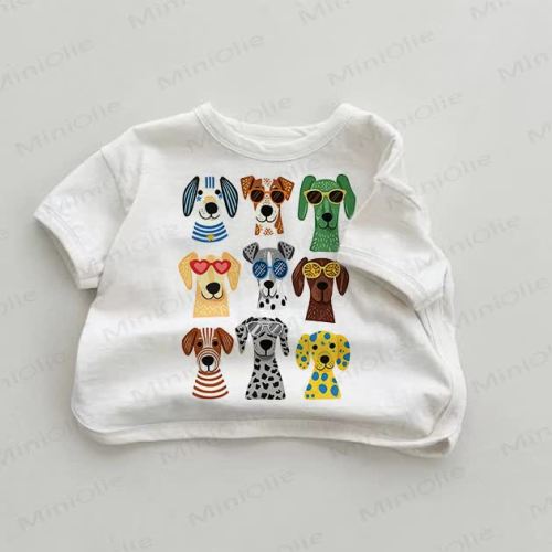 Baby Puppy White T-shirt