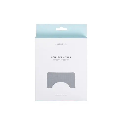 Lounger Curve Muslin Cover | Stone