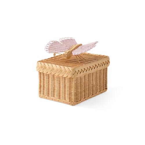 Wicker Trinket Box